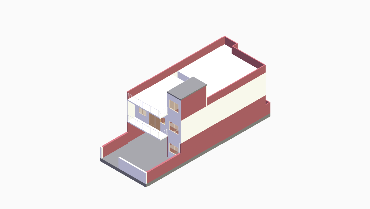 30x60 4BHK South-Facing House Plan (G+1) 30x60 (1800 sqft) south-facing 4BHK residential house plan, 2-floor, by Brick & Bolt
