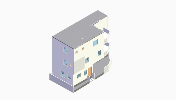 40x20 3BHK East-Facing House Plan (G+2) 40x20 (800 sqft) east-facing 3BHK residential house plan, 3-floor, by Brick & Bolt