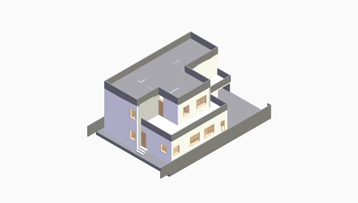 40x30 4BHK North-Facing House Plan (G+1) 40x30 (1200 sqft) north-facing 4BHK residential house plan, 2-floor, by Brick & Bolt